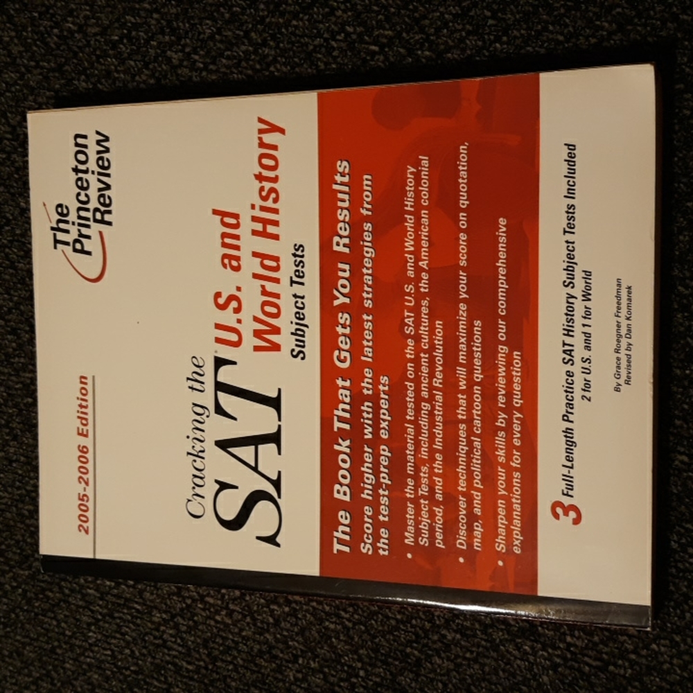Cracking the SAT U.S. and World History